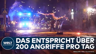 GEWALT GEGEN EINSATZKRÄFTE: Mindestens 80.000 Angriffe auf Polizei, Feuerwehr und Rettungsdienste