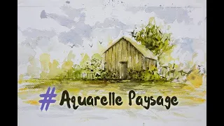 PEINDRE UN PAYSAGE A L'AQUARELLE : COURS DÉBUTANTS