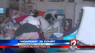 Man accused of hoarding released from jail