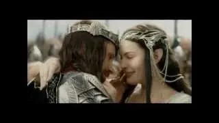 Aragon and Arwen-The Even star Arwens Destiny