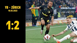 YB - Zürich (1:2), 19.03.2022 | Credit Suisse Super League