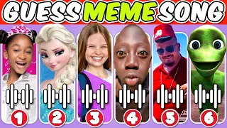 Guess The Meme & Who Is Dancing?That Girl Lay Lay,King Ferran,Salish Matter,MrBeast,Elsa,tenge tenge