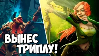 ПАПИЧ: В СОЛО ВЫНЕС ТРИПЛУ на Windranger!