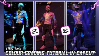 Free Fire Character Colour Grading Edit Tutorial | Make This Glow In CapCut |FF Lobby Edit Tutorial