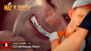 Funny Action CGI 3D Animated Short Film ** MAC 'n' CHEESE ** Intense Animation by ColorBleed Studios