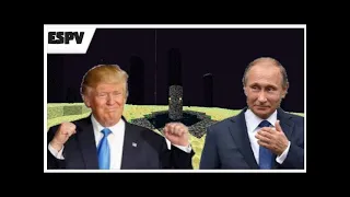 Putin and Trump playing in minecraft
