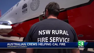 Australian air tanker and crew members in Sacramento to help Cal Fire this summer