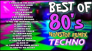 BEST Of 80's NONSTOP REMIX TECHNO (NO CPR) FOR LIVESTREAMING