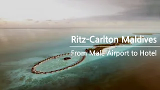 [🇲🇻-1] Boat ride from the Male Airport ✈️ to The Ritz Carlton Maldives Fari Islands 1️⃣