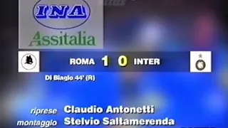 Roma-Inter 1:0, 1995/96 - Domenica Sportiva