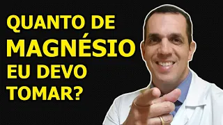 QUAL DOSE DE MAGNÉSIO EU DEVO TOMAR | Dr. Gabriel Azzini