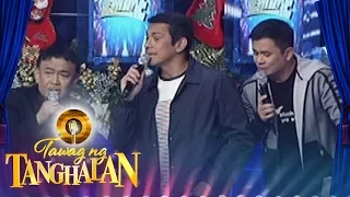 Tawag ng Tanghalan: Hurados Rico J. Puno, Gary V., and Ogie Alcasid sing a song for TNT contenders