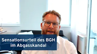 Sensationsurteil des BGH im Abgasskandal