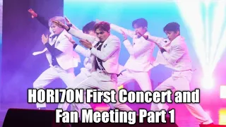 HORI7ON First Grand Concert and Fan Meeting Part 1