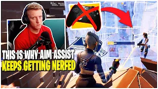 Tfue Explains Why Aim Assist Keeps Getting NERFED After Controller Players Make Him ANGRY