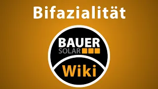 BAUER Solar Wiki💡 - Bifazialität