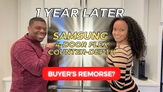 SAMSUNG 4-DOOR FLEX COUNTER-DEPTH 1 YEAR REVIEW