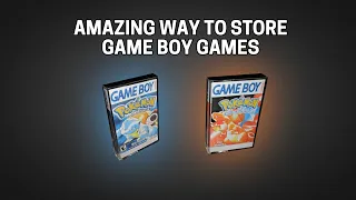 Best Way To Store Your Gameboy/GBA Games!