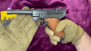 Denix replica pistol Parabellum Luger P08 /1143 M