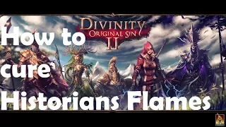 Divinity: Original sin 2: How to cure The Historian's fire