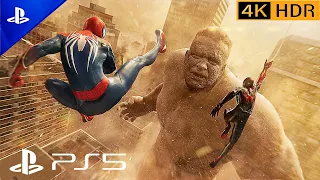 (PS5) Sandman Full Boss Fight | ULTRA Realistic Graphics Gameplay [4K 60FPS HDR] Spider-Man 2