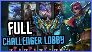 This Is What A FULL CHALLENGER LOBBY Looks Like! (Ft. Doublelift/Viper)