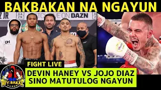 Devin Haney VS jojo Diaz Live , Sino Matutulog Ngayun