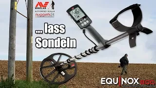 Minelab EQUINOX nuggets24 Metalldetektor Unboxing Tipps + Tricks 1 DEUTSCH