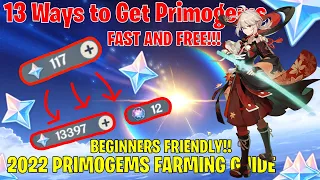 A Free-to-Play's Guide to Getting Primogems Fast [How to Get Primogems in Genshin Impact 2022]