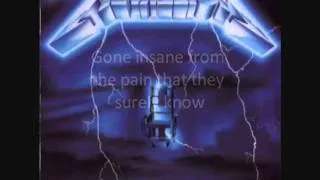 Metallica - For whom the bell tolls (with lyrics)