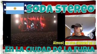 Soda Stereo - En La Ciudad De La Furia (Gira Me Verás Volver) - REACTION - WOW