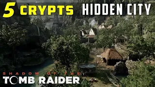 Crypts in Hidden City (Sarcophagus Location) - SHADOW OF THE TOMB RAIDER