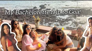 Who came to my Bachelorette Trip to Goa?| Pisco by the beach| Vlog #20| Afreen