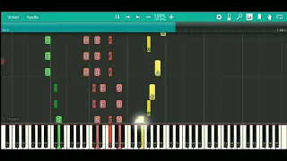 Belanova - Rosa Pastel (Tempo 128, Tono Bm) Versión Corta - Piano tutorial