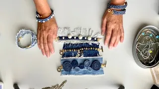 DENIM BRACELETS  from old jeans | Best upcycling ideas DIY