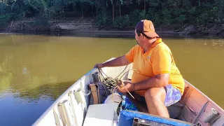 está pescaria vai ficar na história de pescador aqui no rio miranda