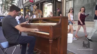 Tango Ragtime - Take #2 on a Street Piano in NYC