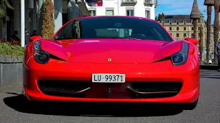 Ferrari 458 Italia EXHAUSTING SOUND 4K