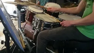 Sweet Dreams Live Drumcam Cover The Feel Good Friday Horns Remix