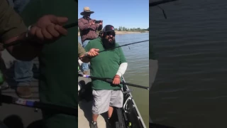 21 Pound Striped Bass Caught On The Sacramento River May 13,  2017
