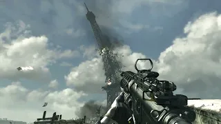 Eyfel Kulesi Yıkılış Anı Call Of Duty Modern Warfare 3