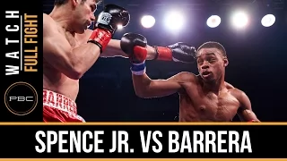 Spence Jr. vs Barrera FULL FIGHT: Nov. 28, 2015 - PBC on NBC