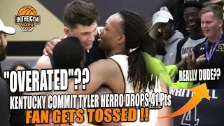 REMEMBER WHEN Now Miami Heat Tyler Herro Dropped 41 Pts vs The Gentry Brothers & FAN GETS TOSSED