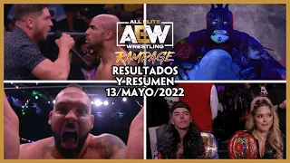 AEW Rampage | 13 de Mayo 2022 | RESULTADOS Y RESUMEN