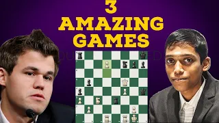 The Three BEST chess games - FTX Crypto Cup 2022