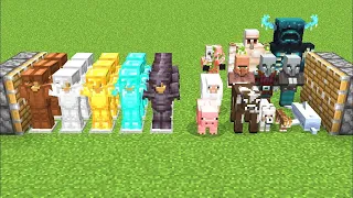 all armor + all minecraft mobs = ???