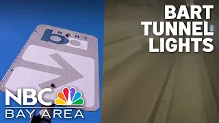 BART's tunnel lights left uninstalled for years