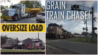 Oversized Loads and Grain Train Chase!