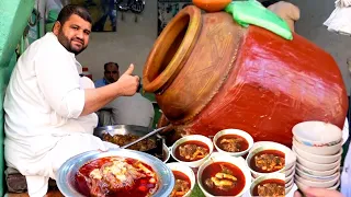 Head and Legs Fry - Shiekh Siri Paye , Pakistani Street Food Peshawar | Subah ka Nashta : Siri Paye