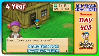 Harvest Moon Back To Nature | Day 405 | Walkthrough | 100 Years Challenge #harvestmoonbacktonature